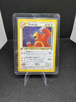 Pokemon TCG Neo Discovery 1st Edition Holo Rare Card Ursaring 15/75 - Image 1