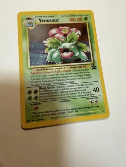 Pokemon Venusaur Wotc Promo Holo Rare 13/53 100 HP Stage 2 1999 English Card - Image 1