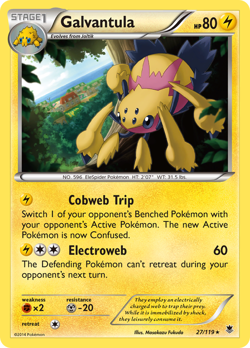 Pokemon Galvantula (27/119) [XY: Phantom Forces] - Image 1