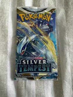 Pokemon TCG Sword & Shield Silver Tempest Booster Pack 10 cards - Lugia Artwork - Image 1