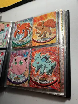 Vintage WOTC Ultra Binder With Vintage Topps Pokemon Cards - Image 3