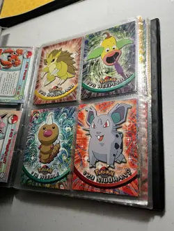 Vintage WOTC Ultra Binder With Vintage Topps Pokemon Cards - Image 4