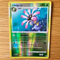 LILEEP 105/146 POKEMON CARD (LEGENDS AWAKENED SET) REVERSE HOLO - Image 1