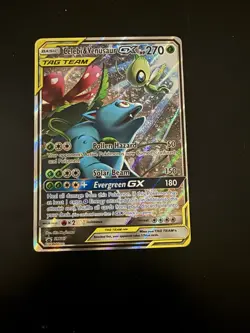 Pokemon Celebi & Venusaur GX TAG TEAM SM167 Promo Holo Card English 2019 - Image 1