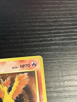 Pokemon TCG Moltres Mystery of the Fossils Holo (Japanese) Vintage WOTC 1999 HP - Image 4