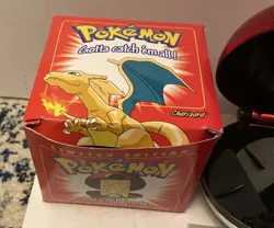 Pokemon 23K Gold Plated Charizard Burger King Trading Card 1999 - Opened - Image 4