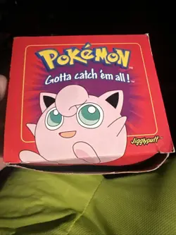 1999 Nintendo Pokemon 24K Gold Plated Jigglypuff Card W/ COA Pokeball Case - Image 1