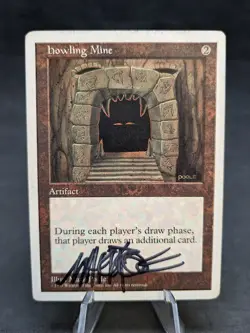 Howling Mine | MTG Magic the Gathering 5th Edition | Artist Signed | HP - Image 1