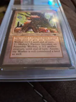 Mishra's Factory (Spring) Antiquities - Magic: The Gathering *VINTAGE* MTG - Image 4