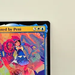 SP//dr Piloted by Peni Parker MTG Marvel Secret Lair Foil Borderless 0147 Rare - Image 3