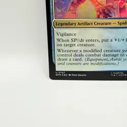 SP//dr Piloted by Peni Parker MTG Marvel Secret Lair Foil Borderless 0147 Rare - Image 5