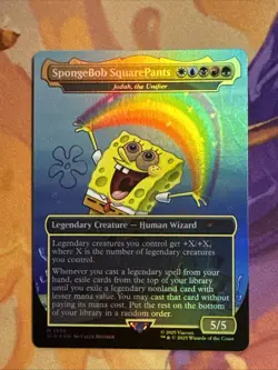 SpongeBob SquarePants - Jodah, the Unifier (Rainbow Foil) Secret Lair Drop Foil - Image 1