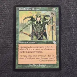 Magic: The Gathering Judgment Exoskeletal Armor Uncommon 114 Near Mint - Image 1