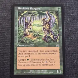 Magic: The Gathering Onslaught Birchlore Rangers Common 248 Lightly Played - Image 1