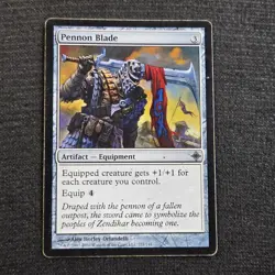 Magic: The Gathering Rise of the Eldrazi Pennon Blade Uncommon 221 LP - Image 1