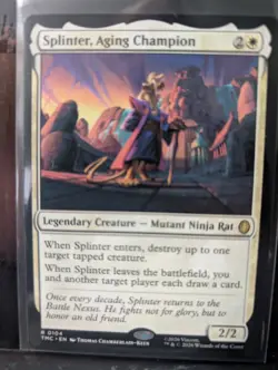 Splinter, Aging Champion 104 TMC MTG SealedinSleeve - Image 1