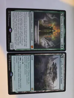 Titania, Voice of Gaea The Brothers' War Regular + Argoth, Sanctum Of Nature - Image 1