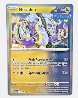 Miraidon 121/162 Temporal Forces & Miraidon 80/198 Scarlet Violet Holo R Pokemon - Image 5