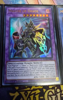 Yu-Gi-Oh Master of Chaos BACH-EN036 Ultra Rare 1st Edition Near Mint Condition - Image 1