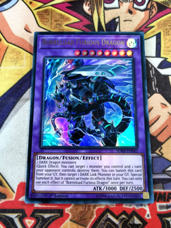 Borreload Furious Dragon sdrr-en042 1st Edition (NM+) Ultra Rare Yu-Gi-Oh! - Image 1