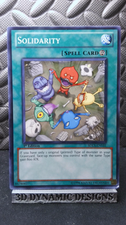 | Yugioh Solidarity SDLS-EN031 1st Common Structure Deck Lost Sanctuary LP 🔥 | - Image 1