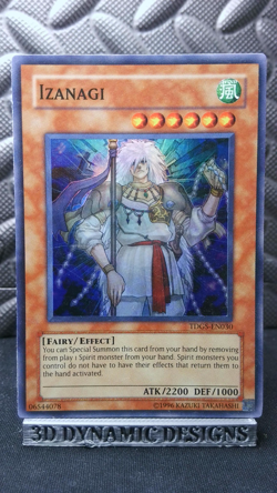 | Yugioh Izanagi TDGS-EN030 Super Rare The Duelist Genesis LP 🔥 | - Image 1