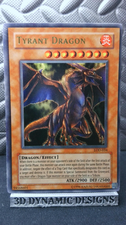 | Yugioh Tyrant Dragon LOD-034 Ultra Rare Legacy Of Darkness PL 🔥 | - Image 1