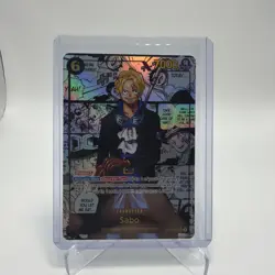Sabo One Piece OP13-120 SEC Manga Secret Rare Alternate Art - English - NM/M - Image 1