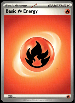 2023 Scarlet & Violet Series - Pokemon TCG Card Energies Basic Fire Energy Rare - Image 1