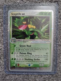 Pokemon TCG Sceptile EX 93/95 Team Magma vs Team Aqua Holo MP - Image 1
