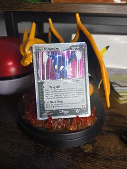 Pokemon TCG Team Rockets Return Rocket's Sneasel EX Holo Card 103/109 LP - Image 1