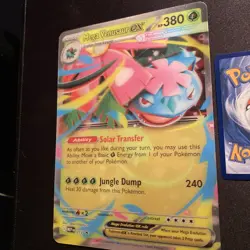 Pokemon TCG Mega Venusaur ex JUMBO MEP013 013 Lenticular Promo Card NM/M - Image 3