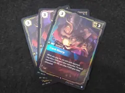 3X-CARD SHARP 081/221 RIFTBOUND - SPIRITFORGED FOIL ENGLISH CARD - Image 1