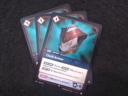 3X-CLOTH ARMOR CASK 064/221 RIFTBOUND - SPIRITFORGED FOIL ENGLISH CARD - Image 1