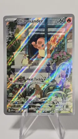 Charmander 44/ SV Black Star Promos NM Pokemon TCG Card Full Art Fire Type - Image 1