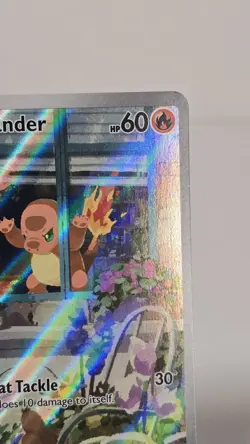 Charmander 44/ SV Black Star Promos NM Pokemon TCG Card Full Art Fire Type - Image 2
