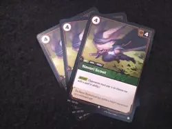 3X-NAVORI SCOUT 037/221 RIFTBOUND - SPIRITFORGED FOIL ENGLISH CARD - Image 1