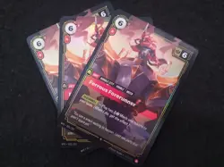 3X-FERROUS FORERUNNER 021/221 RIFTBOUND - SPIRITFORGED FOIL ENGLISH CARD - Image 1