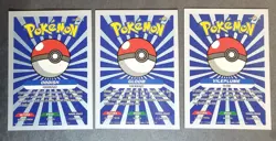 ODDISH X GLOOM X VILEPLOOM MISPRINT LOT - POKEMON KANTO CREALASER RARE TCG CARDS - Image 2