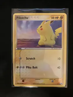 Pokemon Card Pikachu 6/10 EX Latias & Latios - Image 1