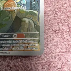 Pokemon Foongus Full Art Holo Rare 50 HP BLK EN 095/086 2025 English Card - Image 3
