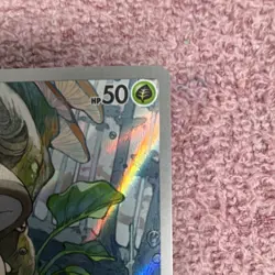 Pokemon Foongus Full Art Holo Rare 50 HP BLK EN 095/086 2025 English Card - Image 4