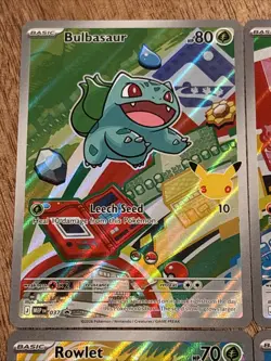 2026 Pokemon TCG First Partner Illustration Collection Promo Complete 9 Card Set - Image 2