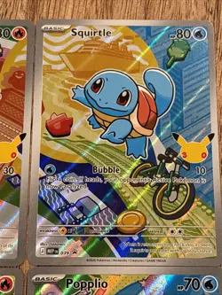 2026 Pokemon TCG First Partner Illustration Collection Promo Complete 9 Card Set - Image 4