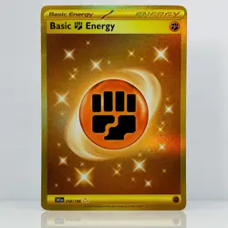 Basic Fighting Energy - 258/198 Scarlet & Violet - Pokemon - Hyper Rare Card - Image 1