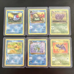 Pokemon TCG Fossil Bundle Vintage Cards 6 Card Bundle - Image 1