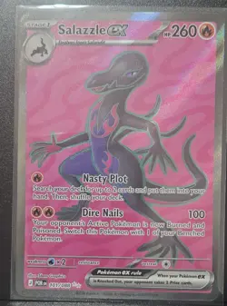 Salazzle ex 101/088 Ultra Rare Perfect Order Pokemon Card TCG NM - Image 1