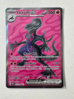 POKEMON TCG SALAZZLE EX 101/088 ULTRA RARE PERFECT ORDER POKEMON NM/M - Image 1