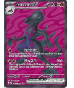101/088 Salazzle ex : Rare Ultra Card : Perfect Order : Pokemon TCG - Image 1