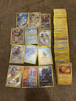 Pokemon 100 Card Japanese Bulk Pack Lot w/ 12 Art Rares - Image 1